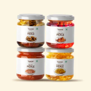 Mango 360- Chunda + Mixed Mango Pickle + Mango Murabba + Methia Keri